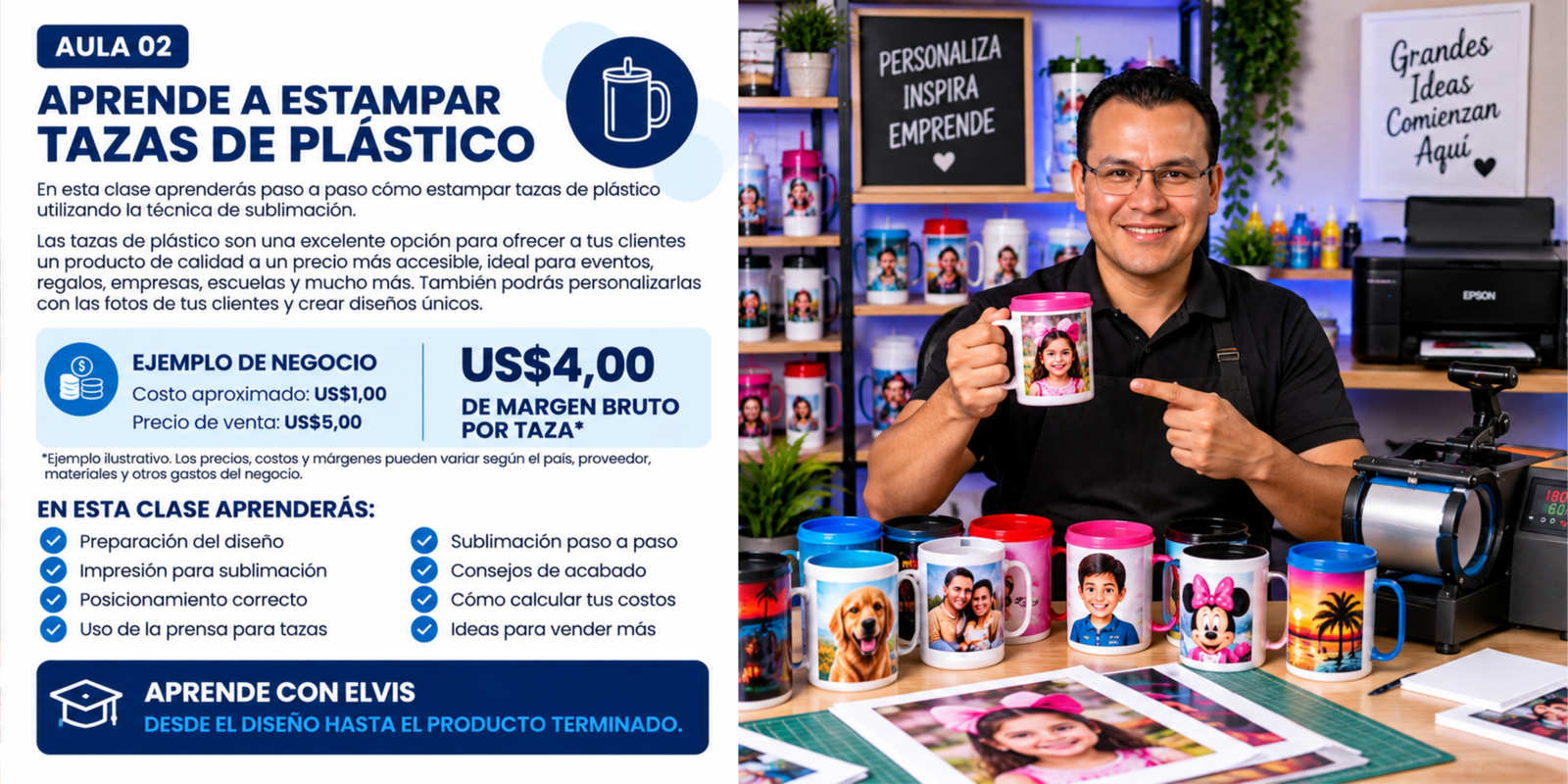 taza plastico
